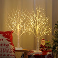 2 Pack Artificial Tree Lamp with Timer E34194