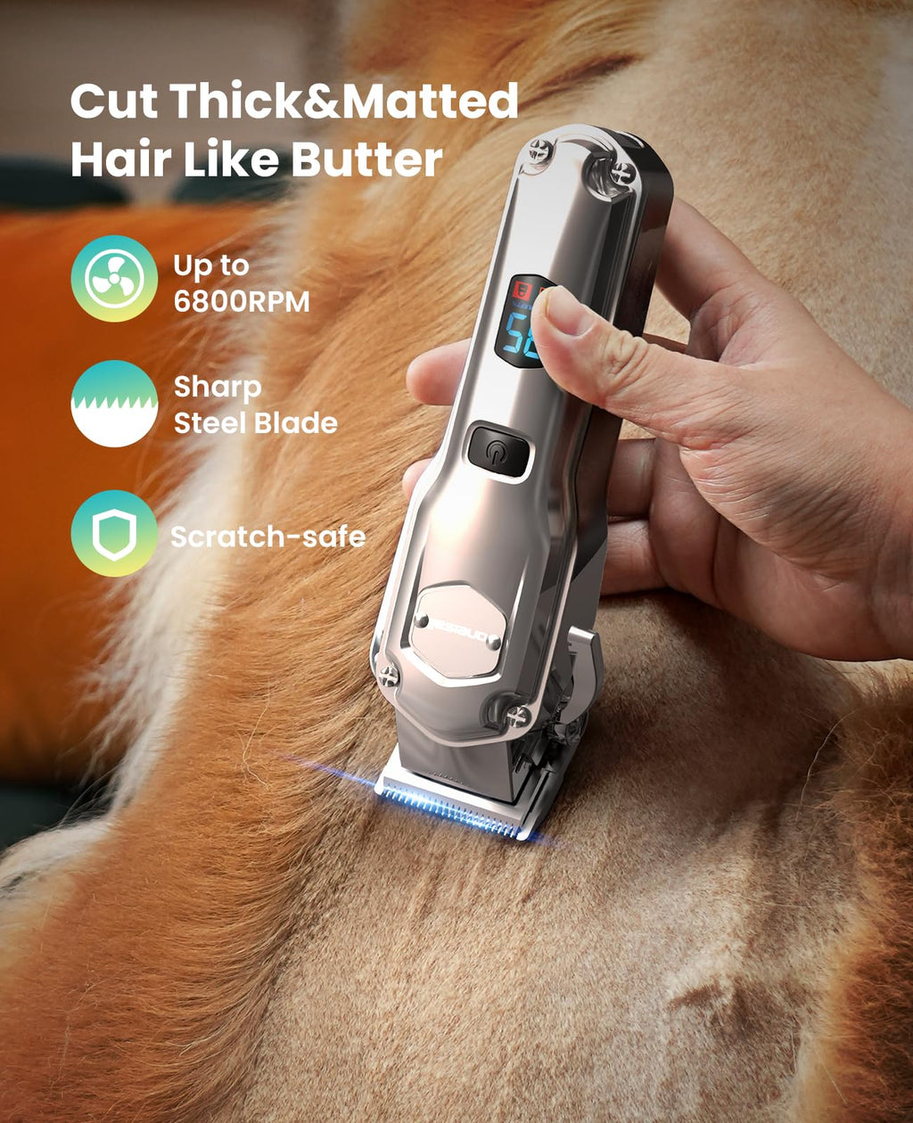 Dog Grooming Clippers 4-in-1 Kit Q337727