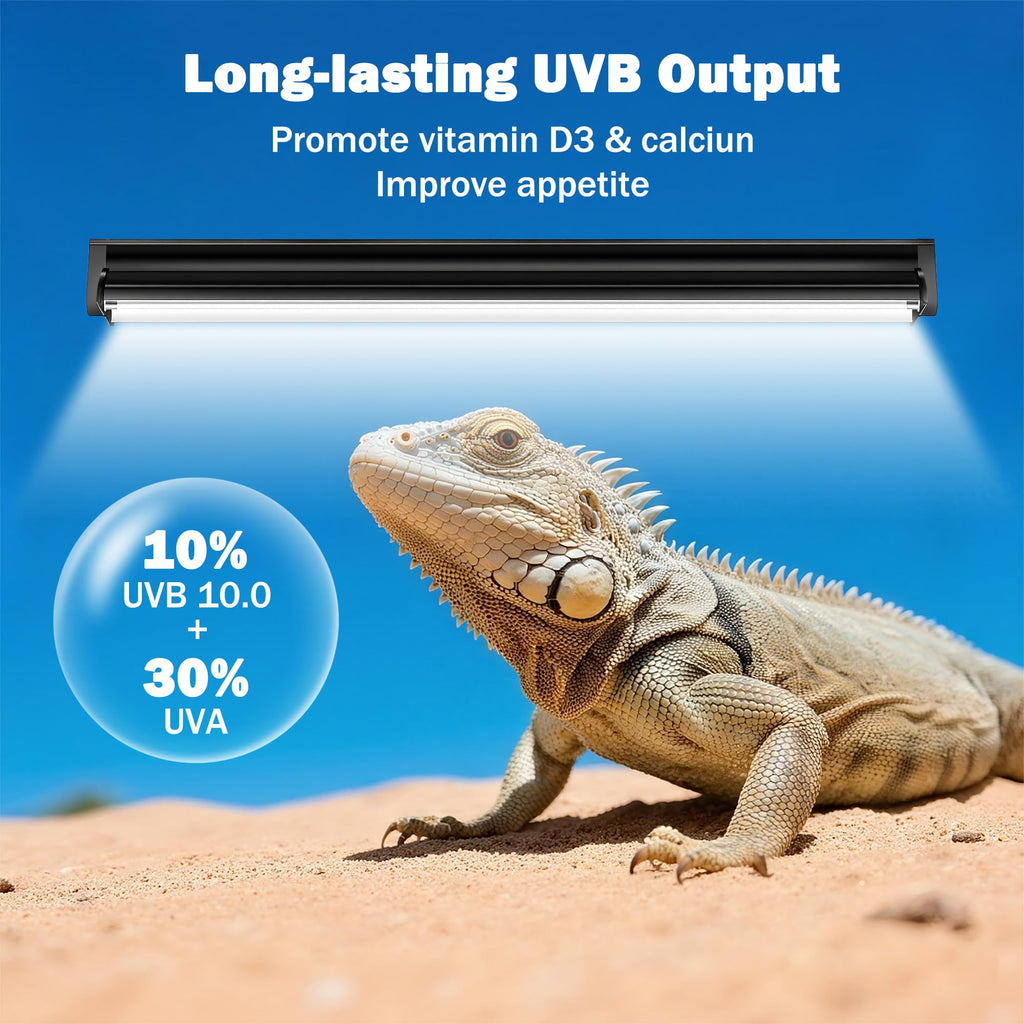 24W 22" UVB Reptile Light Fixture D5727