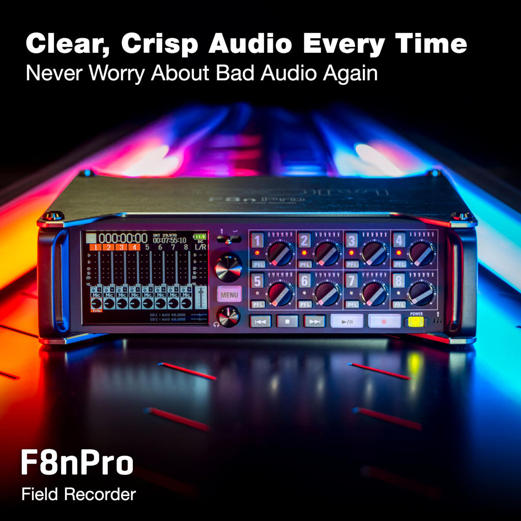 Field Recorder with 8 Inputs & 10 Tracks M684324