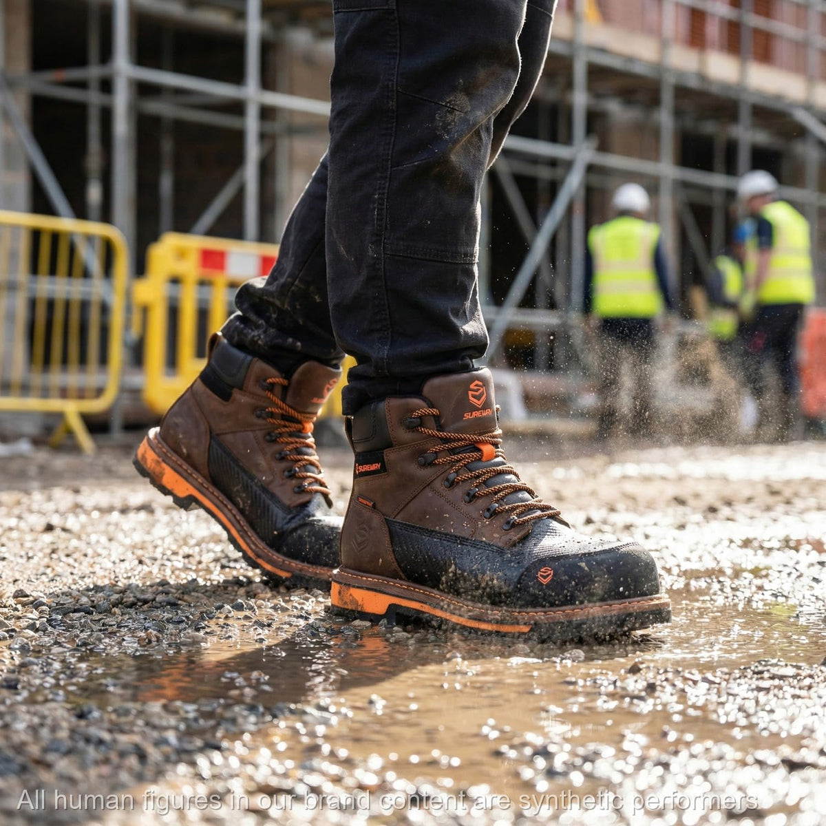 6in Waterproof Leather Work Boots L820