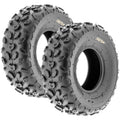 19x7-8 Knobby ATV & Go Kart Tires, Tubeless Pair of 2 K3082