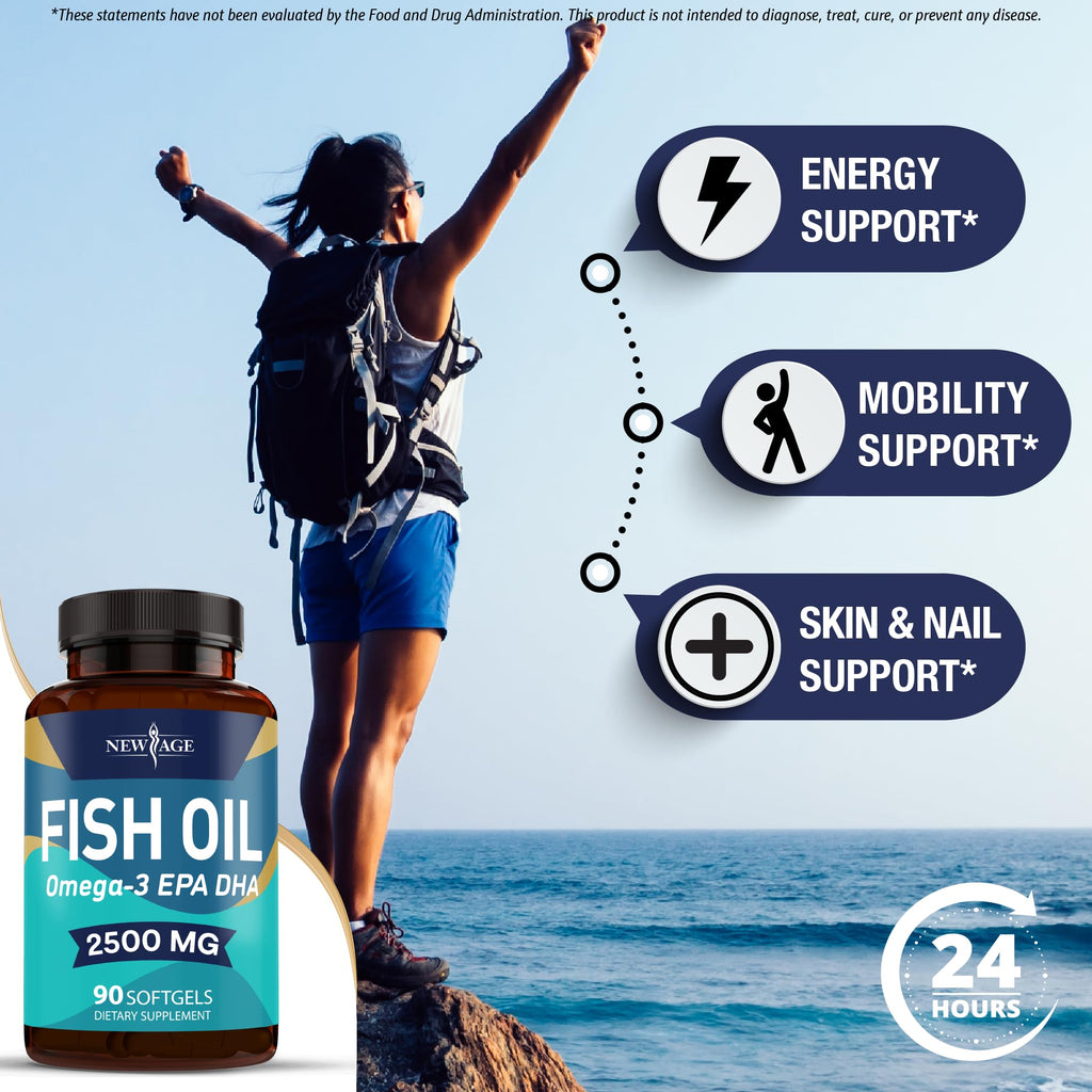 Omega 3 Fish Oil 2500mg Softgels D505460
