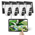4MP Solar Wireless Outdoor Security Camera T874127