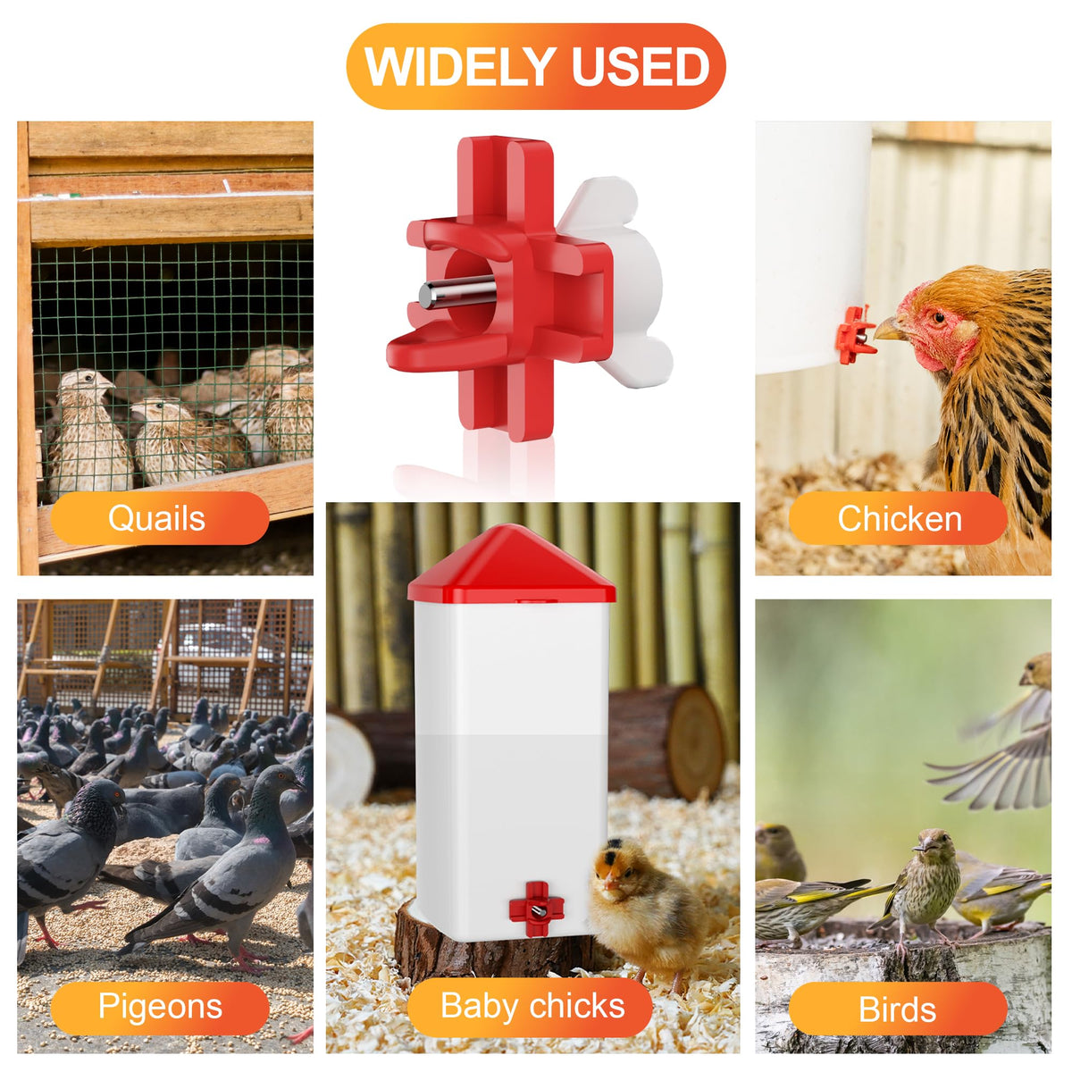 Automatic Chicken Waterer Nipples 20 Pack S51228