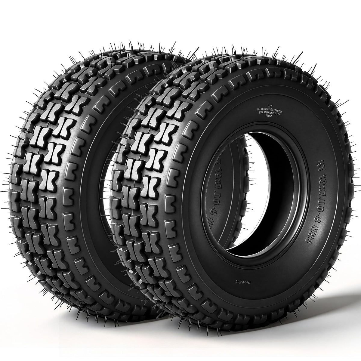 Set of 2 19x7-8 ATV UTV Tires T345160