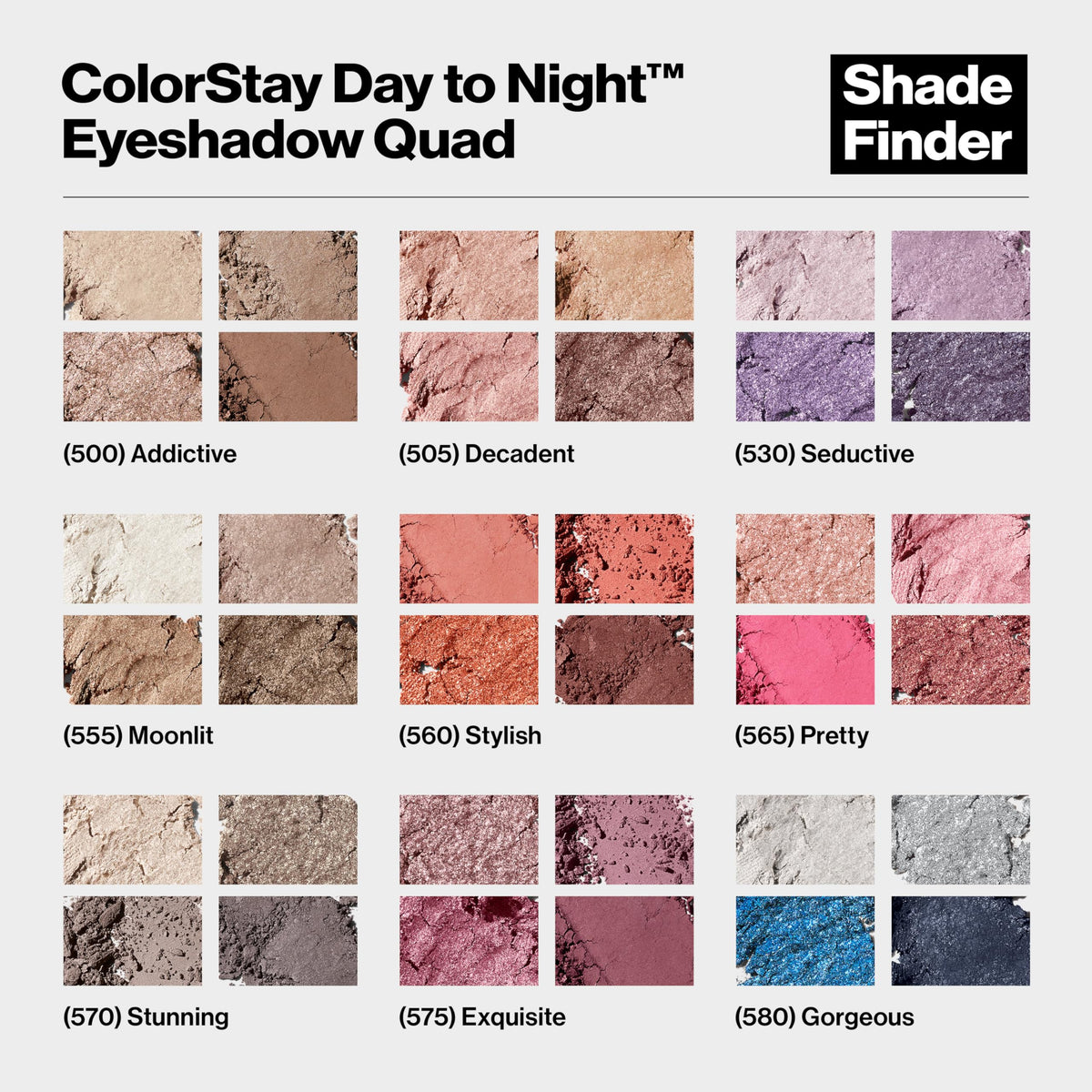 ColorStay Day to Night Eyeshadow Quad 0.16 oz F77403