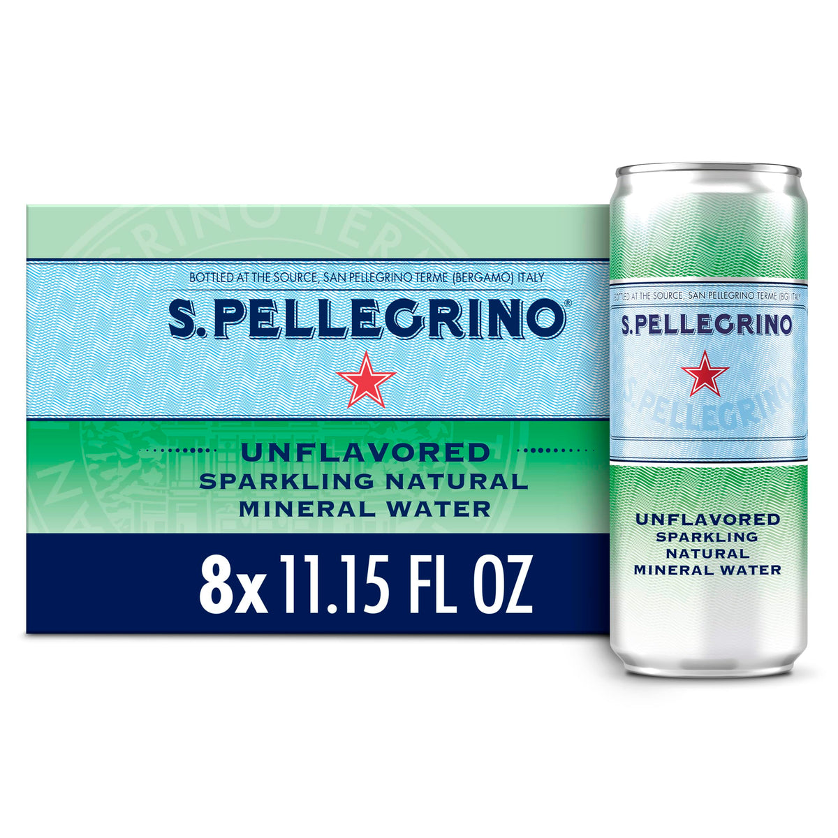 Sparkling Natural Mineral Water 11.15 Fl Oz 8-Pack Z4352